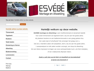 ESVEBE MONTAGE EN AFWERKING