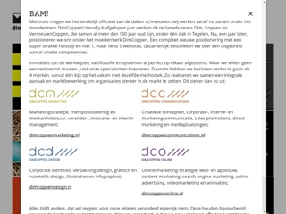DIM VORMGEVING EN COMMUNICATIE