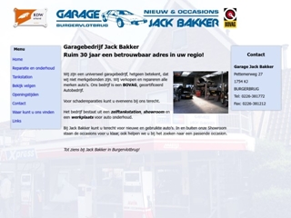 BAKKER GARAGEBEDRIJF JACK