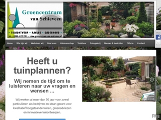SCHIEVEEN GROENCENTRUM VAN