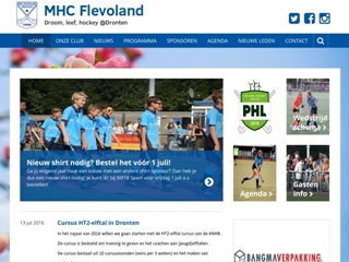 HOCKEY CLUBHUIS MHC FLEVOLAND/DRONTEN