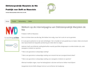 DIETISTENPRAKTIJK MARJOLEIN DE NIE