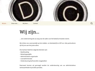 ADMINISTRATIEVE DIENSTVERLENING C. VAN VLIET