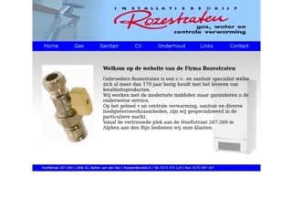 ROZESTRATEN GAS- WATER- EN CV INSTALLATIE
