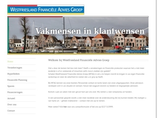 WESTFRIESLAND FINANCIELE ADVIES GROEP