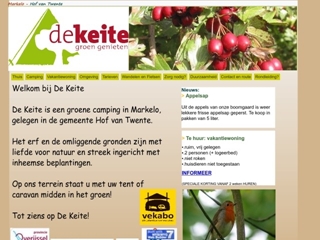 GROENE CAMPING DE KEITE