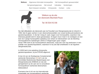 DIERENARTS PAUW HOMEOPATHIE EN CHIROPRACTIE