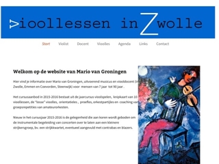 MARIO VAN GRONINGEN VIOOLDOCENT
