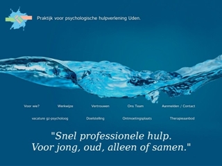 PSYCHOLOGISCHE HULPVERLENING UDEN