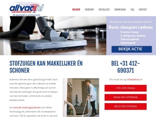 ALL-VAC TECHN NL CENTRALE STOFZUIGSYSTEMEN