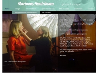 MARIANNE HENDRIKSMA GRIME EN VISAGIE