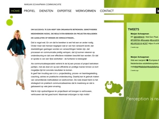 MARJAN SCHAAPMAN COMMUNICATIE