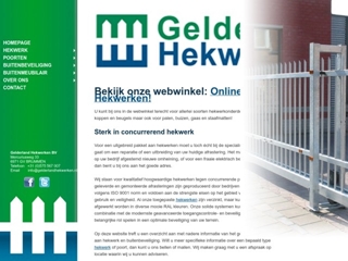 GELDERLAND HEKWERKEN BV