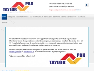 TAYLOR ELEKTROTECHNIEK BV