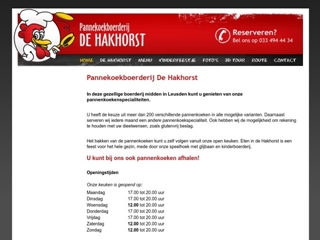 HAKHORST PANNEKOEKBOERDERIJ DE