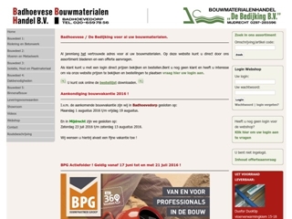 BADHOEVESE BOUWMATERIALENHANDEL BV