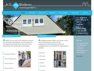 BLADEREN BV A G VAN