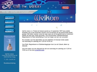 CALL FOR VISION