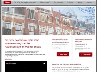 DE BOER GEVELRESTAURATIE