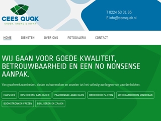 QUAK MINIKRAANVERHUUR CEES