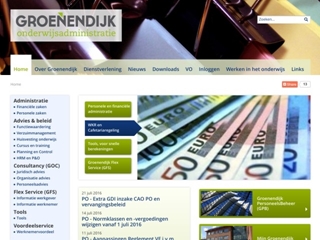 GROENENDIJK ONDERWIJS ADMINISTRATIE BV