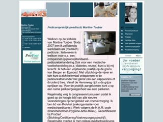PEDICURE/MEDISCH MARTINE TOUBER