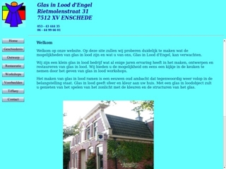 ENGEL GLAS IN LOOD D'