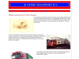 OOMS TRANSPORT BV H