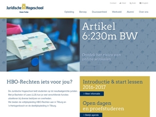 JURIDISCHE HOGESCHOOL AVANS-FONTYS