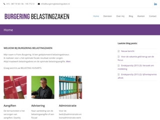 BURGERING BELASTINGZAKEN FRANS