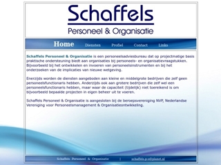 SCHAFFELS PERSONEEL & ORGANISATIE