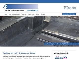 LEEUW EN ZN LOODGIETERSBEDRIJF FA M W DE