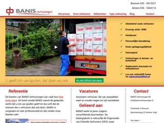 BANIS VERHUIZINGEN BV