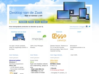 DESKTOP VAN DE ZAAK