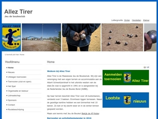 ALLEZ TIRER JEU DE BOULESVERENIGING