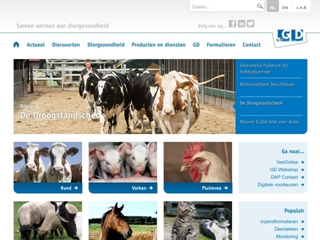 GD - DE GEZONDHEIDSDIENST VOOR DIEREN