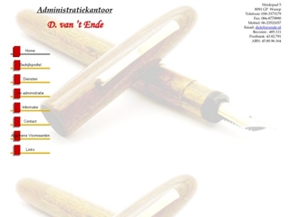 ENDE ADMINISTRATIEKANTOOR VAN 'T