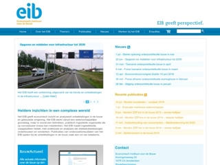 ECONOMISCH INSTITUUT VOOR DE BOUW