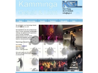 KAMMINGA GELUID EN LICHT
