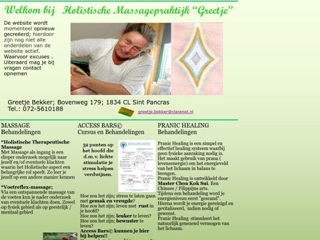 HOLISTISCHE MASSAGEPRAKTIJK GREETJE