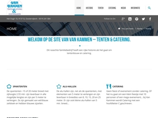 KAMMEN TENTEN EN CATERING VAN