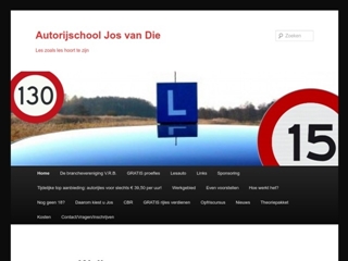 DIE AUTORIJSCHOOL JOS VAN