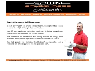 SCHREUDERS SCHILDERWERKEN EDWIN