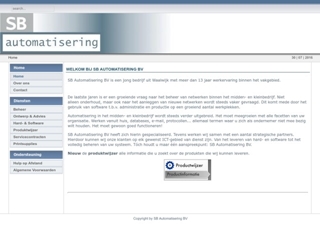 SB AUTOMATISERING BV