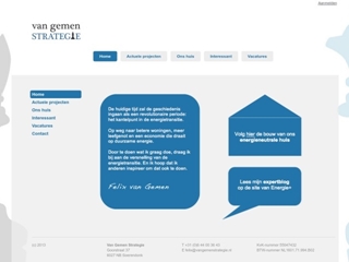VAN GEMEN STRATEGIE