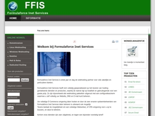 FORMULAFORCE INET SERVICES