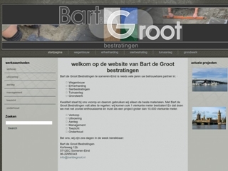 GROOT PRODUCTIES BART DE