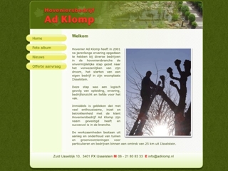 KLOMP HOVENIERSBEDRIJF AD