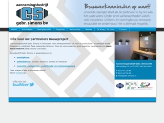 AANNEMINGSBEDRIJF GEBROEDERS SIMONS BV