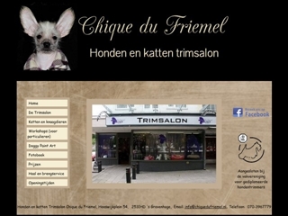 CHIQUE DU FRIEMEL HONDEN EN KATTEN TRIMSALON